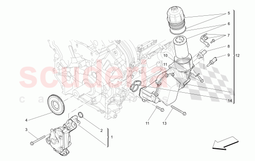 Part Diagram for Maserati 46341783
