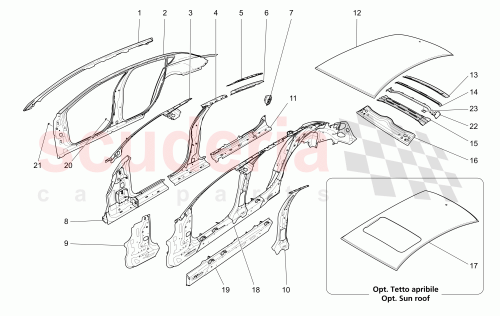 Part Diagram for Maserati 673002866