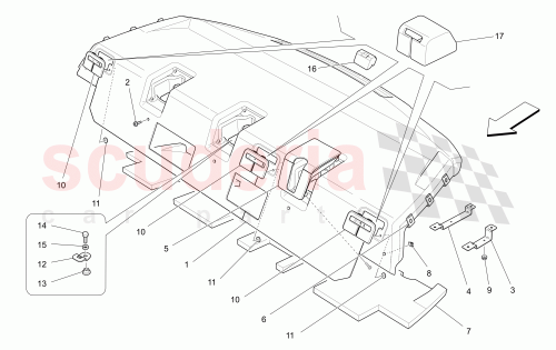 Part Diagram for Maserati 670049312