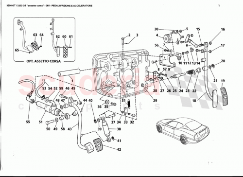 Part Diagram for Maserati 13119770