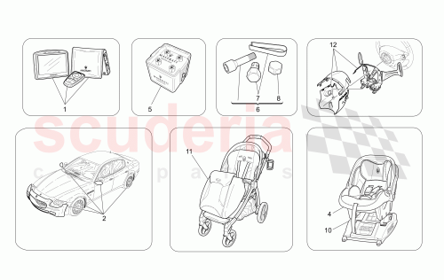 Part Diagram for Maserati 940001139