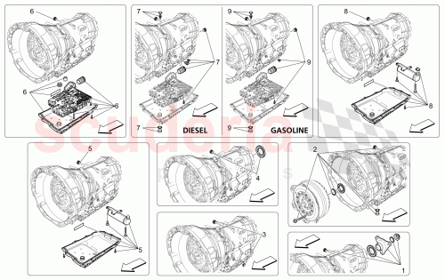Part Diagram for Maserati 673009033
