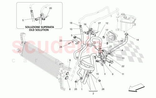 Part Diagram for Maserati 670005347