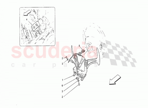 Part Diagram for Maserati 261435