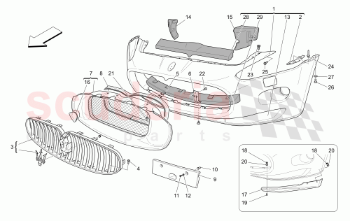 Part Diagram for Maserati 980145003