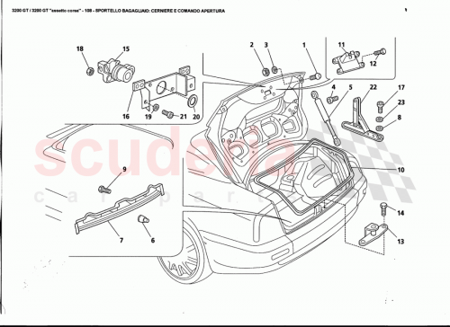 Part Diagram for Maserati 60657976