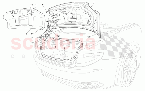 Part Diagram for Maserati 81448300