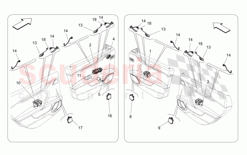 Part Diagram for Maserati 675000027