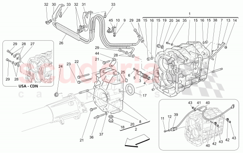Part Diagram for Maserati 11199277