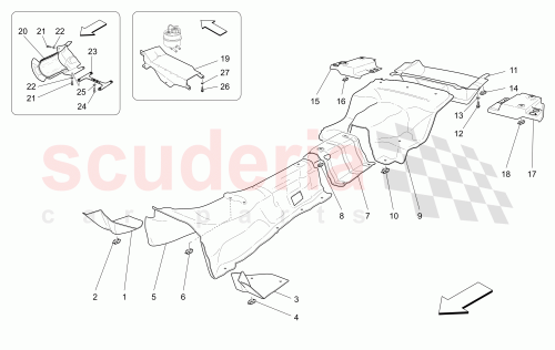 Part Diagram for Maserati 215315