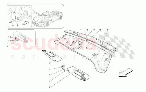 Part Diagram for Maserati 81563329