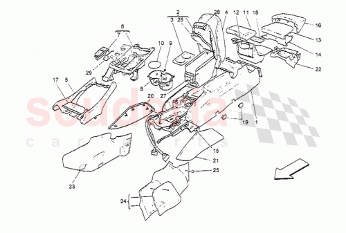 Part Diagram for Maserati 69290000