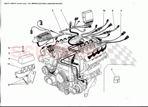 Part Diagram for Maserati 14496400