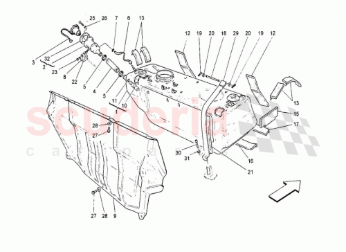 Part Diagram for Maserati 229259