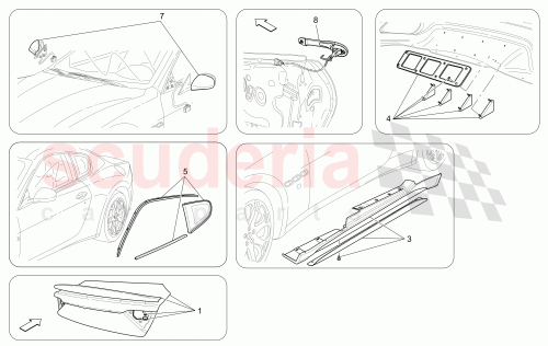 Part Diagram for Maserati 940000721