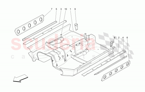 Part Diagram for Maserati 66666200