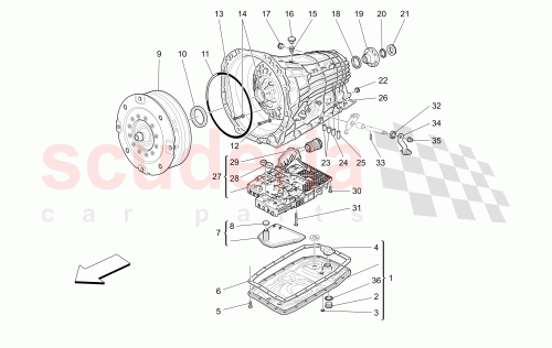 Part Diagram for Maserati 227367