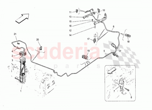 Part Diagram for Maserati 228736