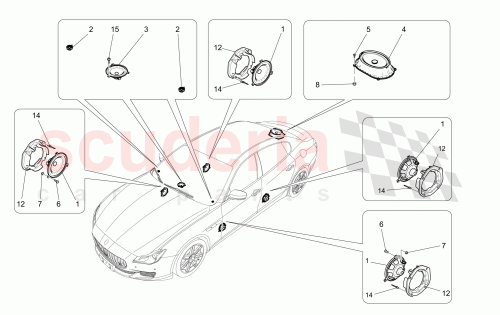 Part Diagram for Maserati 675000446
