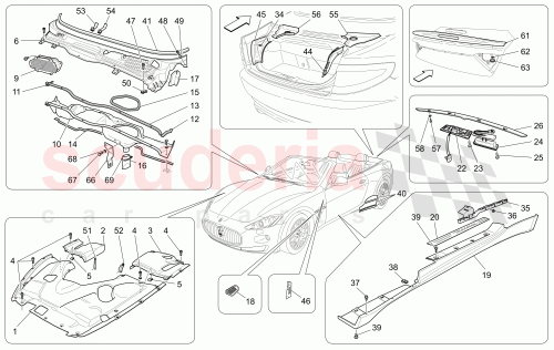 Part Diagram for Maserati 980145330