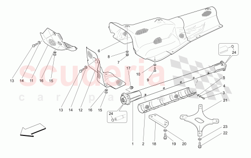Part Diagram for Maserati 207742