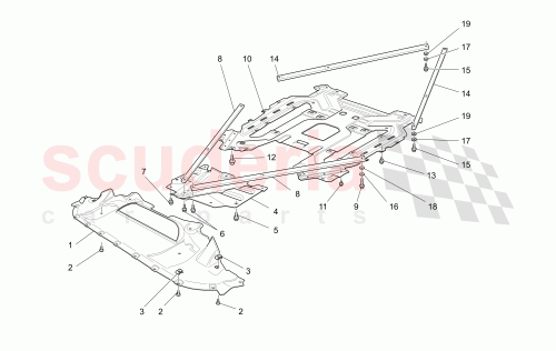 Part Diagram for Maserati 83035600