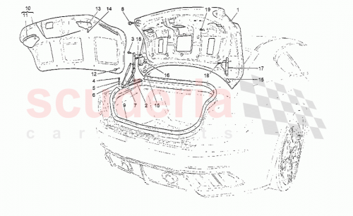 Part Diagram for Maserati 68442800