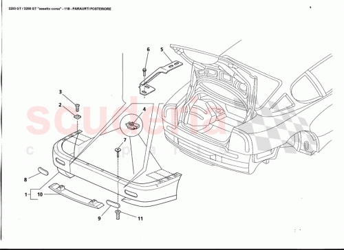 Part Diagram for Maserati 7765139