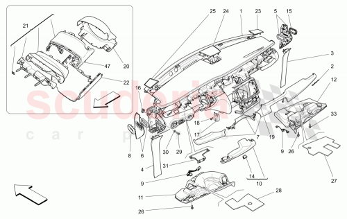Part Diagram for Maserati 673003807