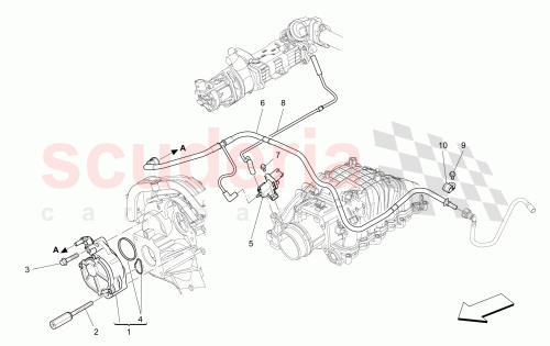 Part Diagram for Maserati 46328236