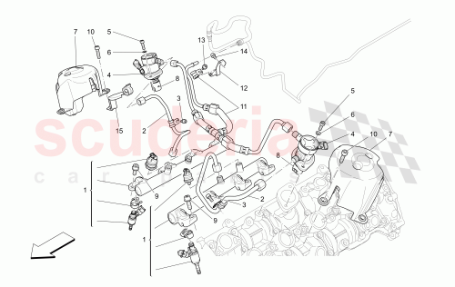 Part Diagram for Maserati 305027