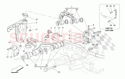 Part Diagram for Maserati 202013