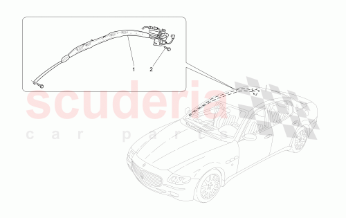 Part Diagram for Maserati 69295100