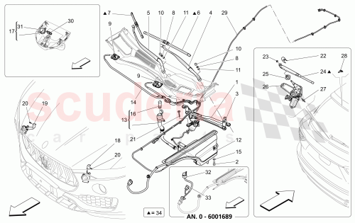 Part Diagram for Maserati 670037445