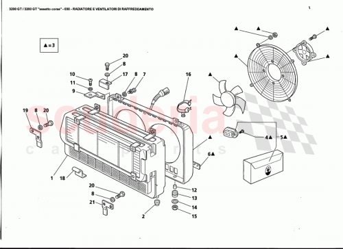 Part Diagram for Maserati 980000960