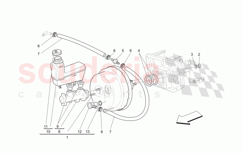 Part Diagram for Maserati 980138135