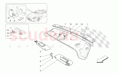 Part Diagram for Maserati 81563233