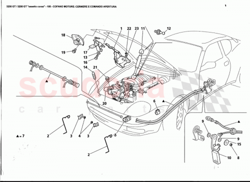 Part Diagram for Maserati 384300015