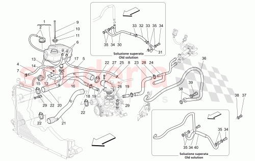 Part Diagram for Maserati 227489