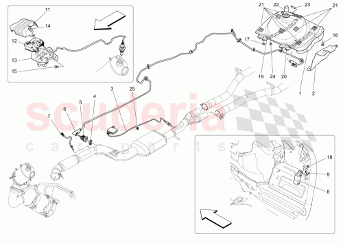 Part Diagram for Maserati 675000653