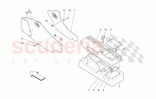Part Diagram for Maserati 68739042