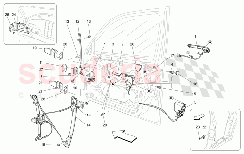 Part Diagram for Maserati 84934200