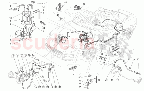 Part Diagram for Maserati 197472