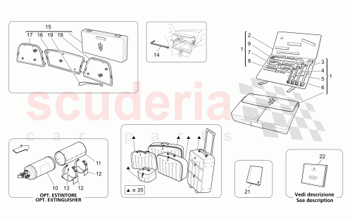 Part Diagram for Maserati 69502400