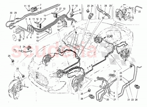 Part Diagram for Maserati 192278