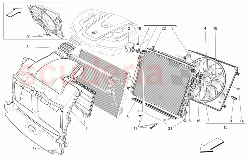 Part Diagram for Maserati 670038331