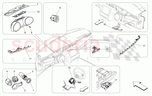 Part Diagram for Maserati 670098390