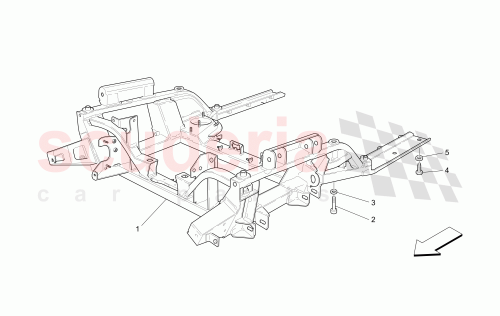 Part Diagram for Maserati 980139619