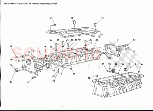 Part Diagram for Maserati 585007602