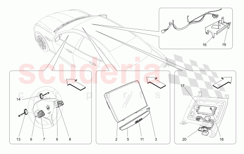 Part Diagram for Maserati 670104488